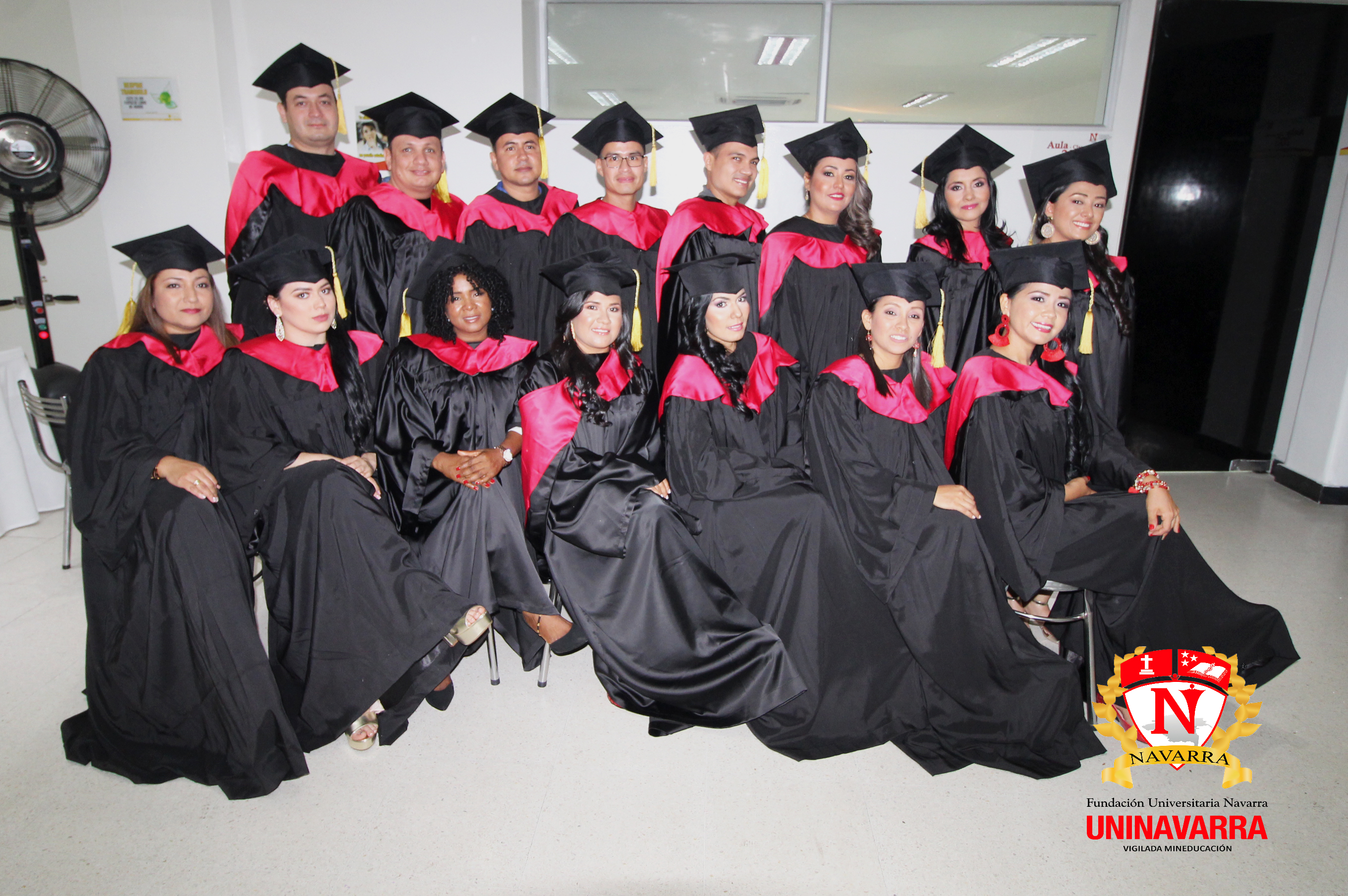 Graduados del programa de Enfermería de la Fundación Universitaria Navarra - UNINAVARRA.